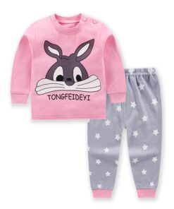 0-2year Baby Clothes Set Winter Cotton Newborn Baby Boys Girls Clothes 2PCS Baby Pajamas Unisex Kids Clothing Sets