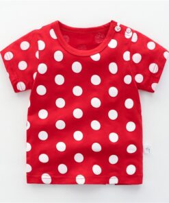 Girls 6M-5Y summer T-Shirts short sleeve Tees Kids Children Casual Cartoon Unisex cotton T-Shirts Boy baby clothes girls tops