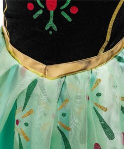 Infant Girl Christmas Dress Children's Party Anna Dress Carnival Costumes for Girls Disguise Child Elsa Anna Costume Elza Dress