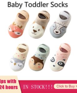 Baby Socks Cotton Toddler Floor Cute Cartoon Infant Anti-slip Socks Baby Girl Boy Soft Clothes Winter Newborn Calcetines