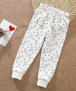 Baby Long Pants 100% Cotton Baby Harem Pants Infant Boys Girl Leggings Infant Kids Trousers Casual Baby Bottoms 0-7Y