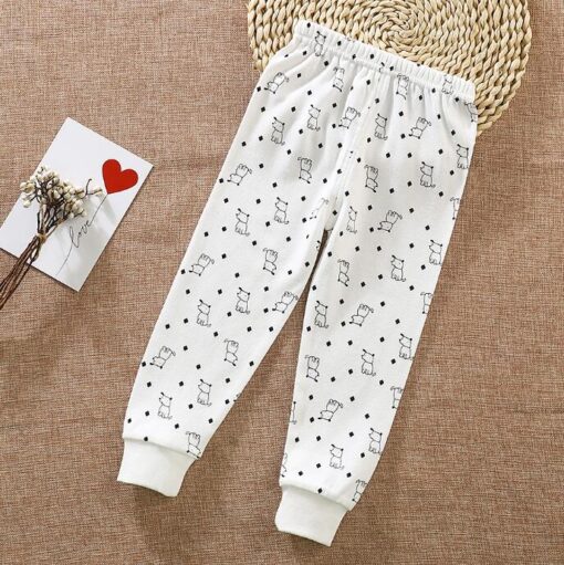 Baby Long Pants 100% Cotton Baby Harem Pants Infant Boys Girl Leggings Infant Kids Trousers Casual Baby Bottoms 0-7Y