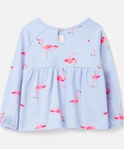 Little maven Girls Long Sleeve Shirts Animal Flamingo Children Girls Tops Tees T-Shirts Baby Kids Clothes Little Girls Shirts