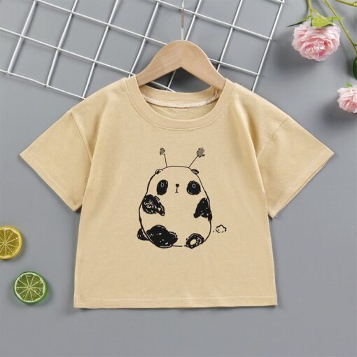 T shirt kids t-shirt baby cute kids plain t shirt Summer Children Outerwear pink yellow wholesale clothing dropshipping
