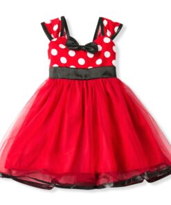 Fancy New Year Baby Girl Carnival Santa Dress For Girls Summer Mouse Christmas Children Clothing Party Tulle Kids Costume