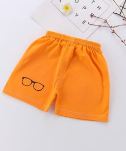 Summer Kids Casual Shorts Soft Cotton Beach Trousers Baby Girl Pure Color Short Pants Children's Wear