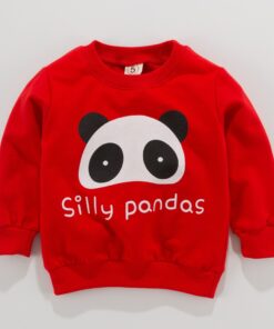 2020 Baby Boys Sweatshirts Winter Spring Autumn Pullover Children Hoodies Panda Long Sleeves Sweater Kids T-shirt Jacket#P30