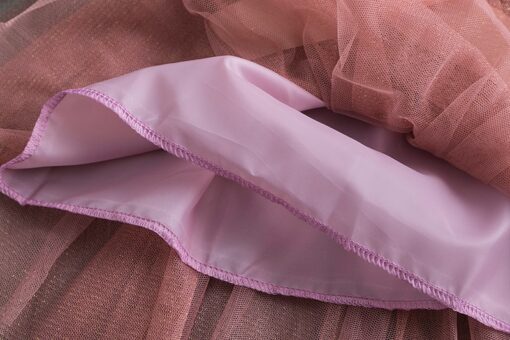 2020 Elegant Kids Flower Girls Winter Dresses Children Kids Floral Long Sleeve Clothing Girls Princess Tulle Dress