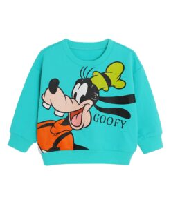 Boys Girls Hoodies Cartoon Pattern Autumn Winter Outwear Children Sweatshirts for Kids Clothes Baby Boys Girls Pullovers 2-8Y