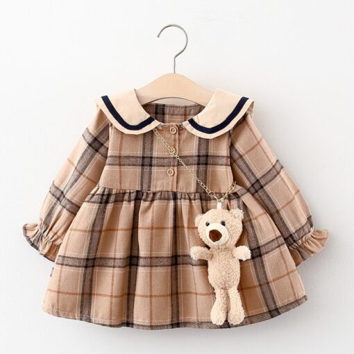 Newborn Baby Girls Dress 2020 Fall Fashion Cute Long Sleeve Princess Dresses for Infant Baby Clothing Toddler Girl Dress Vestido