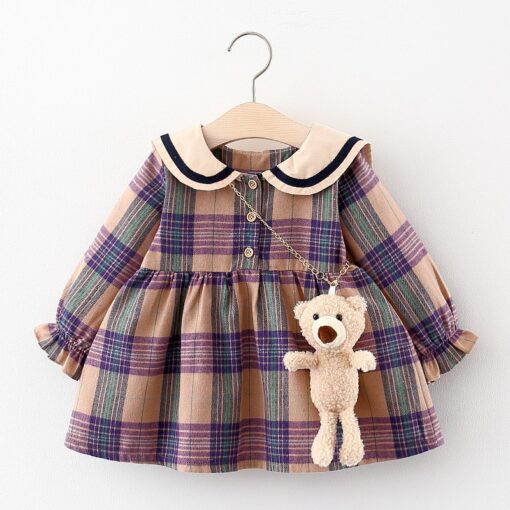 Newborn Baby Girls Dress 2020 Fall Fashion Cute Long Sleeve Princess Dresses for Infant Baby Clothing Toddler Girl Dress Vestido