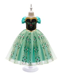 Infant Girl Christmas Dress Children's Party Anna Dress Carnival Costumes for Girls Disguise Child Elsa Anna Costume Elza Dress