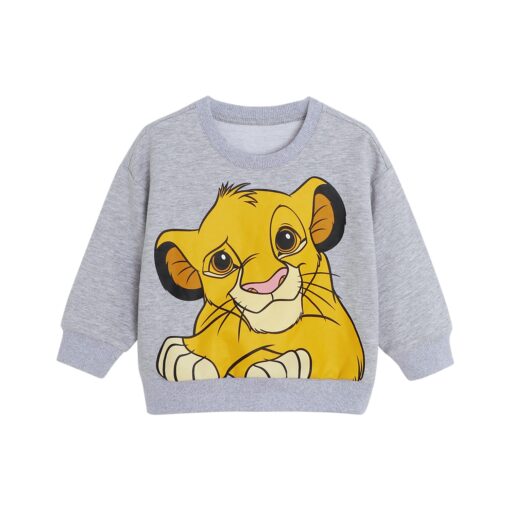 Boys Girls Hoodies Cartoon Pattern Autumn Winter Outwear Children Sweatshirts for Kids Clothes Baby Boys Girls Pullovers 2-8Y