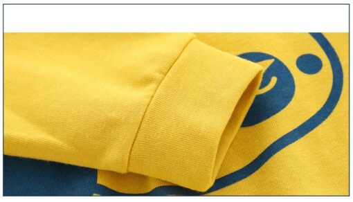 Autumn New Cute Toddler Girl Clothes Fashion Boys Sweatshirt Cartoon Animals Pattern Long Sleeve O Neck Cotton Baby Warm Outfits