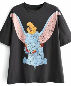 Disney Cartoon Cotton T-Shirt Women 2020 Summer Casual Mickey Mouse Daisy Duck Tshirt Women Vintage Streetwear Tee Tops T-Shirts