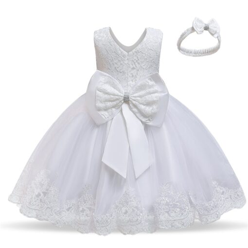 Kids Dress for Girls Summer Dresses for Party and Wedding Christmas Clothing Princess Flower Tutu Dress Children Prom Ball Gown