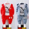 Bibicola Baby Boy Gentleman Clothing Sets Kids Floral Clothes For Birthday Formal Outfits Suit Fashion Tops Shirt + Pants 2pcs