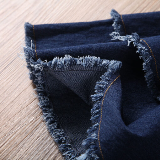 2-7 Y Toddler Kid Baby Girl Bell-Bottoms Pant Denim High Waist Wide Leg Jeans Trousers Pants