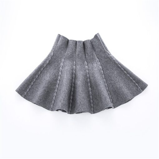 Knit Skirts for girls Fashion Children's Skirt Little Girls Autumn Winter Short Tutu Skirt for Girl Birthday Party Girl Clothing