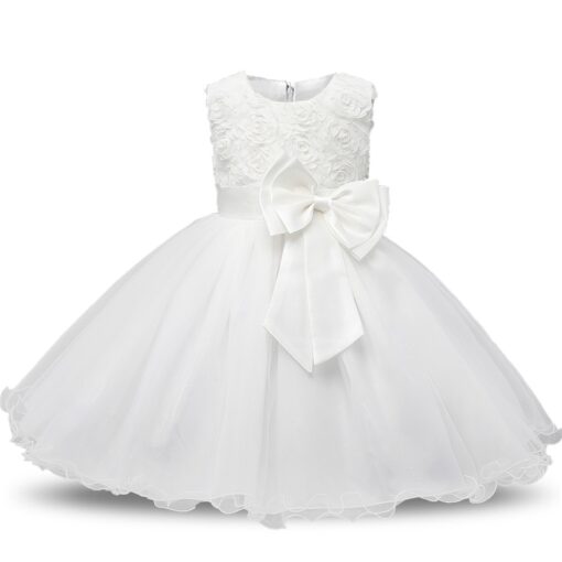 Kids Dress for Girls Summer Dresses for Party and Wedding Christmas Clothing Princess Flower Tutu Dress Children Prom Ball Gown