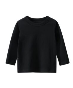 100% Cotton Long Sleeves Kids T Shirt Boys Girls Toddler Infant Baby Clothing Casual T-Shirts Tops Tees Shirt Child Clothes